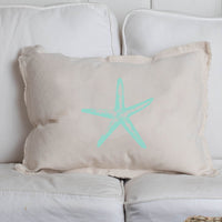 Personalized Starfish Lumbar Pillow