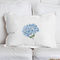Endless Summer Hydrangea Lumbar Pillow
