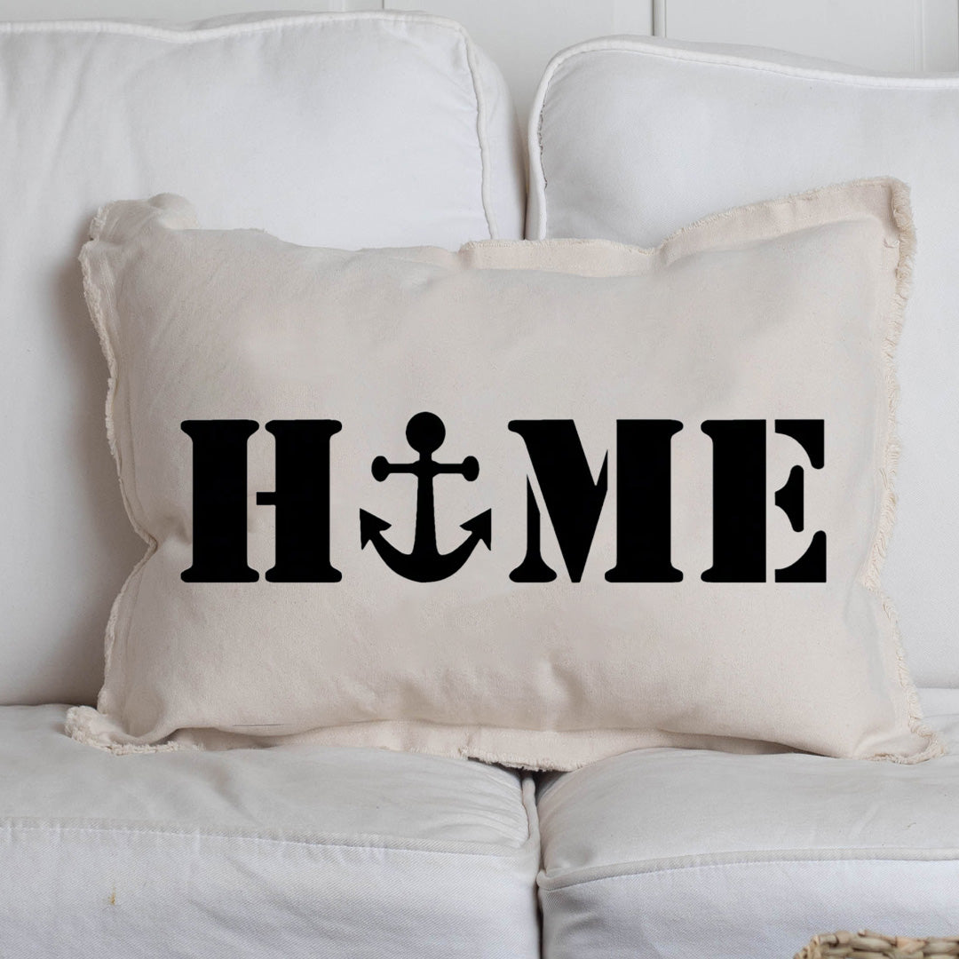 H*ME Icon Personalized Lumbar Pillow