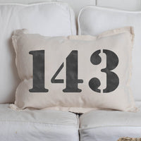 143 Personalized Lumbar Pillow