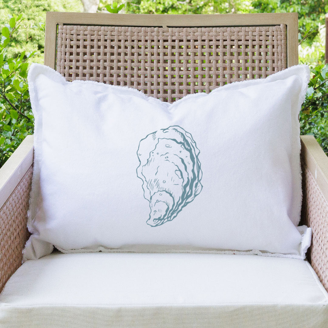 Personalized Oyster Lumbar Pillow