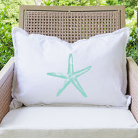 Personalized Starfish Lumbar Pillow