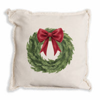 Holiday Wreath Pillow