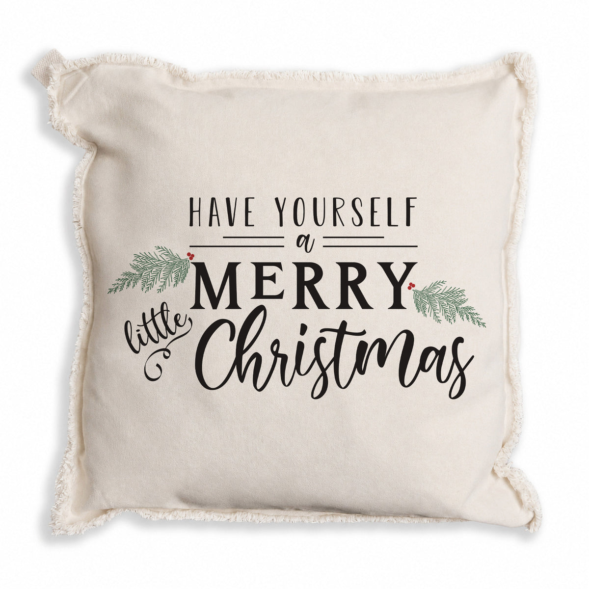Merry Little Christmas Pillow