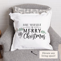 Merry Little Christmas Pillow