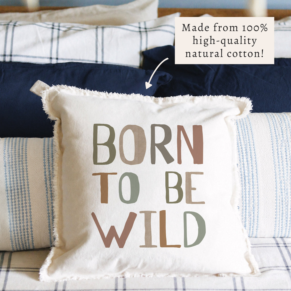Born To Be Wild Pillow