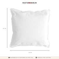 Nautical Flag Alphabet Pillow