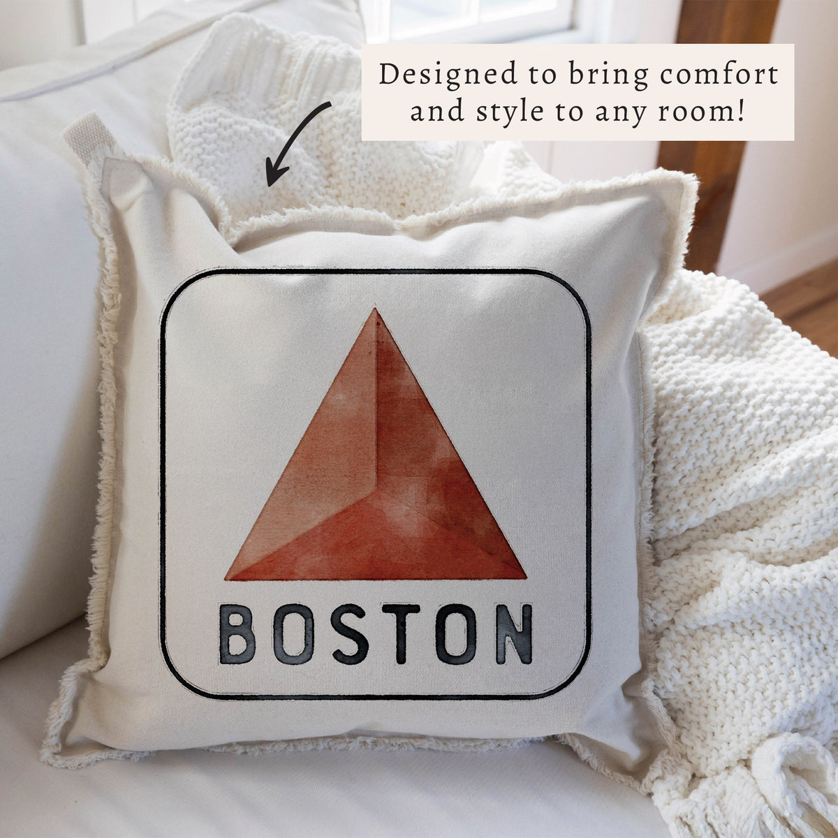 Boston Citgo Pillow