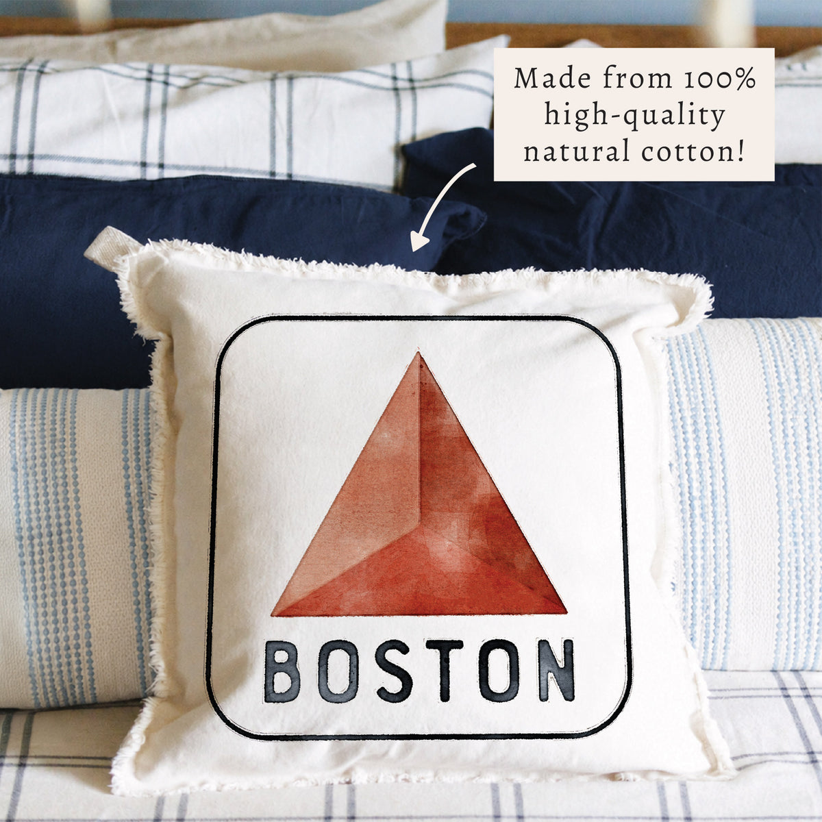 Boston Citgo Pillow