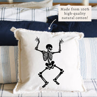 Dancing Skeleton Pillow