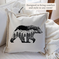 Mountains Bear Pillow