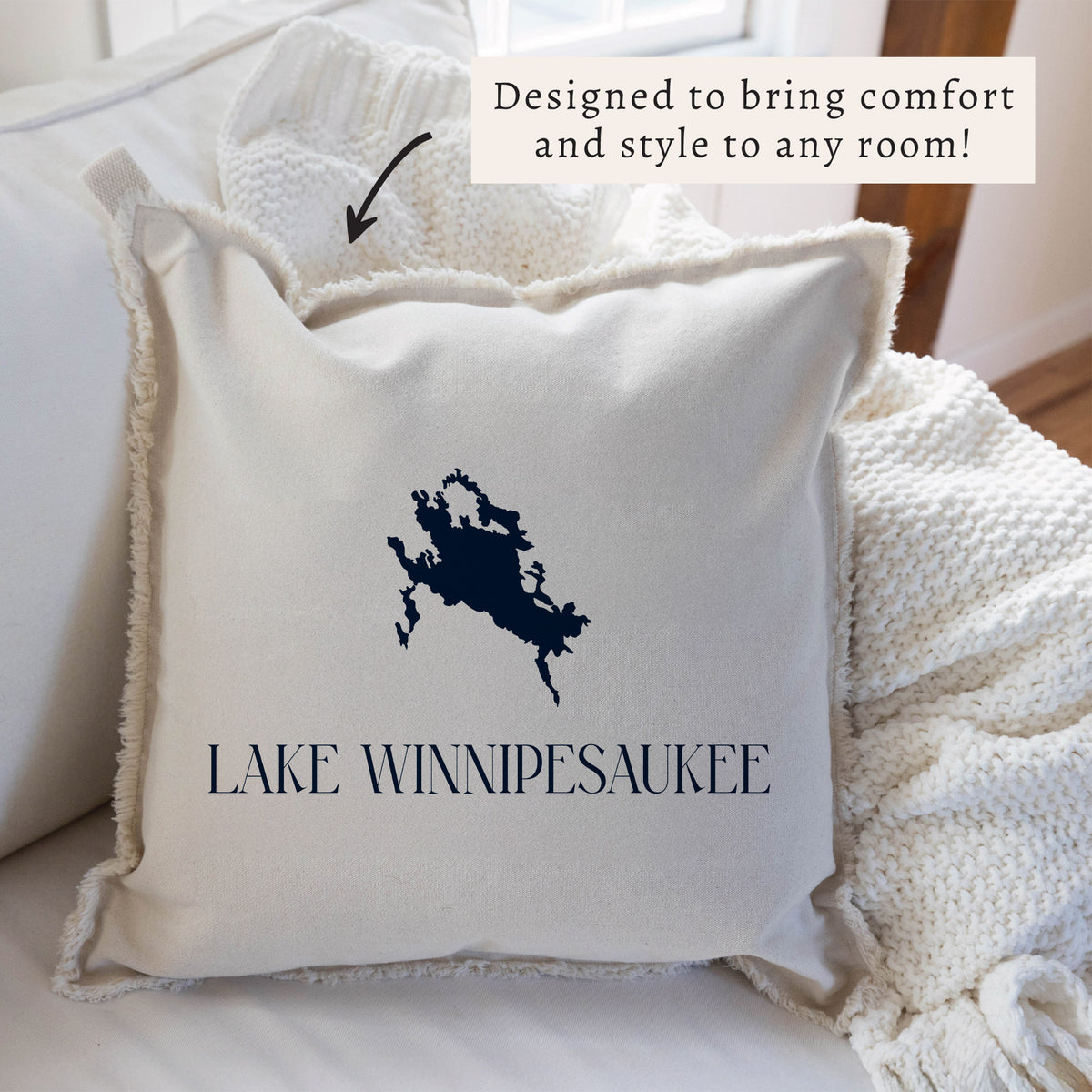 Lake Winnipesaukee Pillow