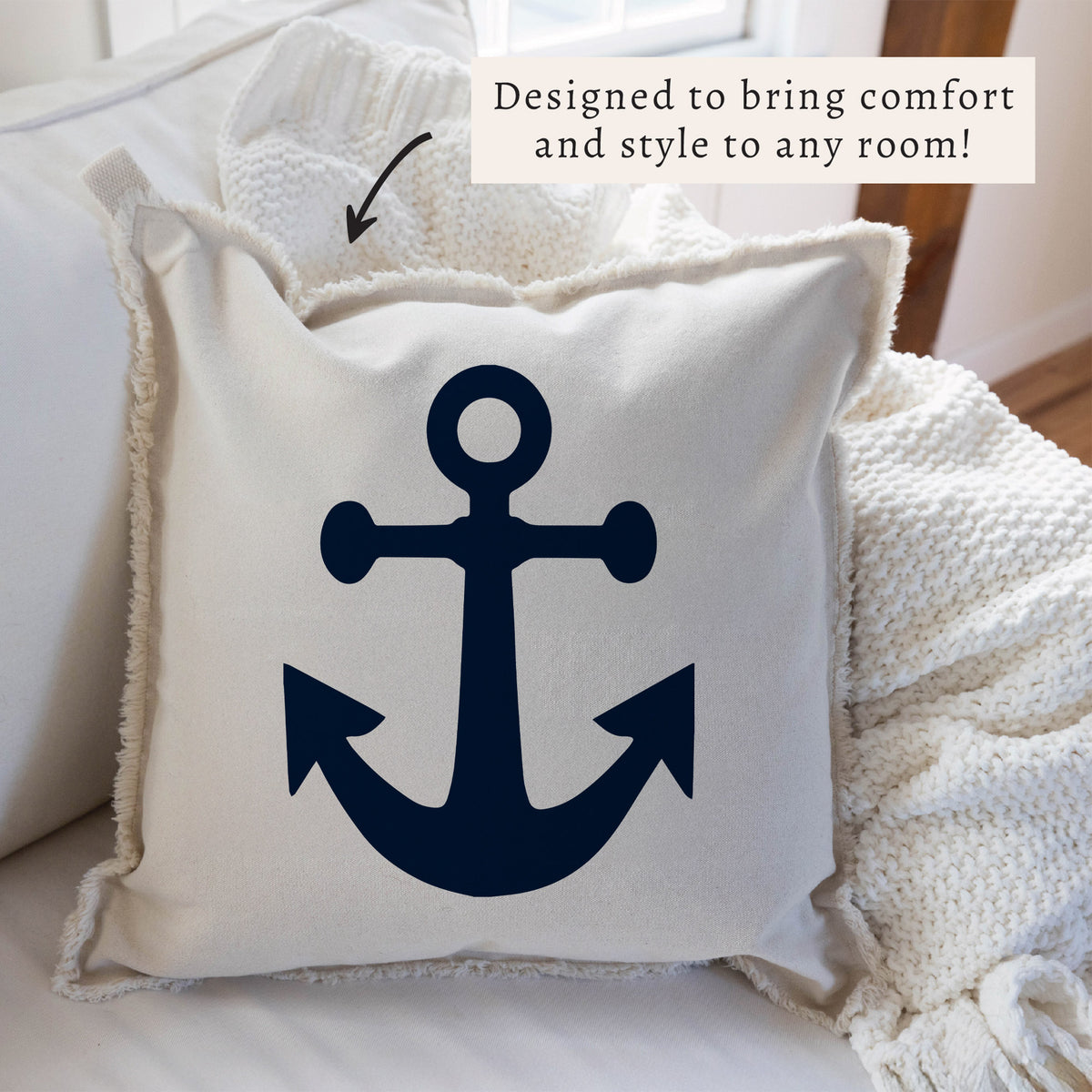 Anchor Personalized Pillow