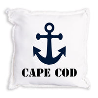 Anchor One Line Text Personalized Pillow
