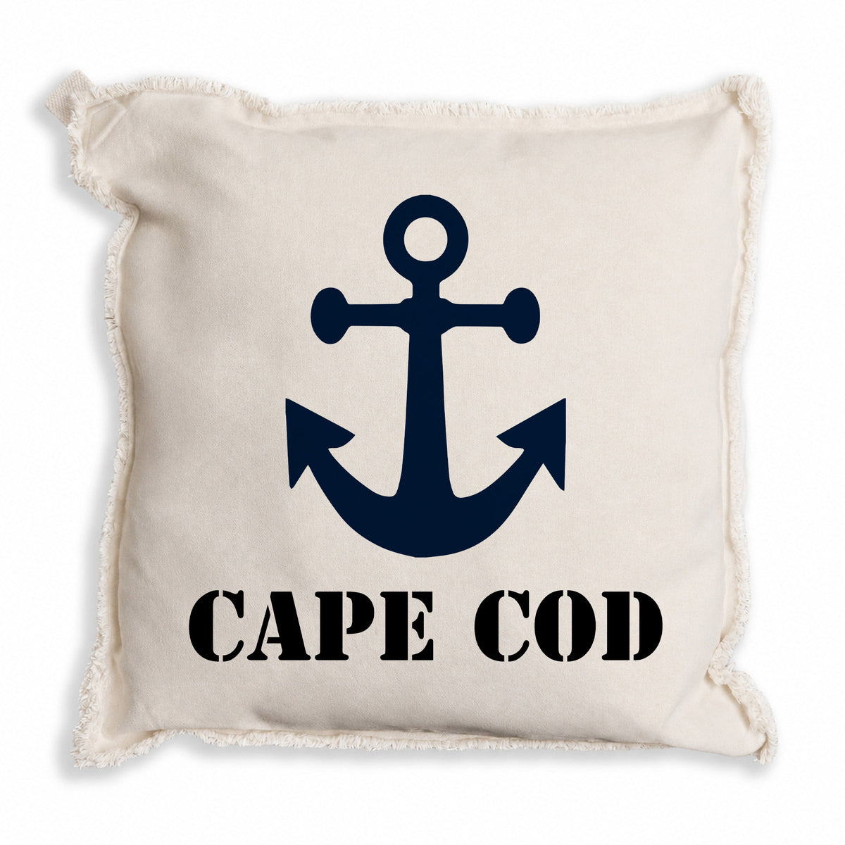 Anchor One Line Text Personalized Pillow