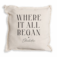 Where It All Began Personalized Pillow