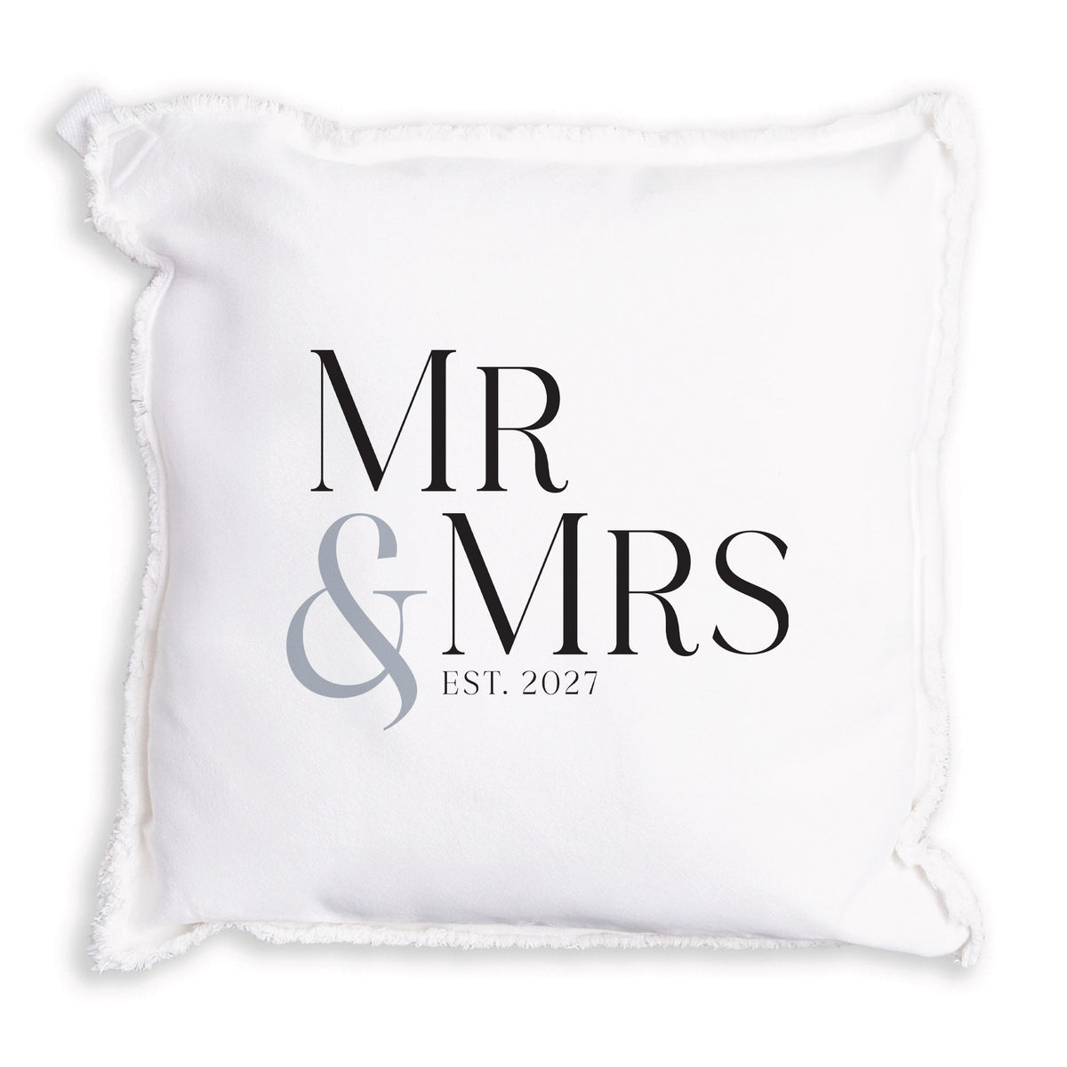 Mr & Mrs Personalized Pillow