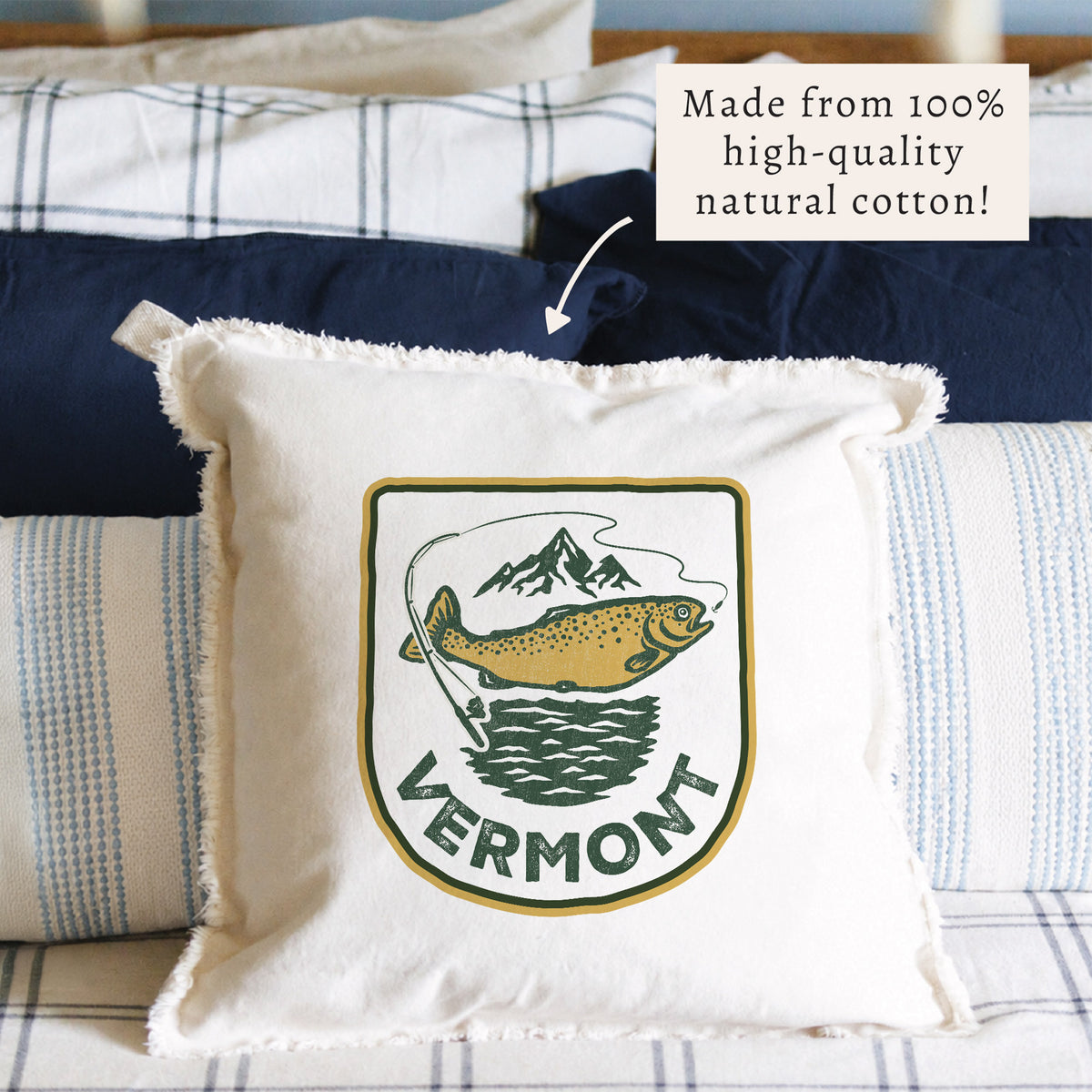 Fishing Personalized Pillow