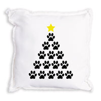 Paws Tree Pillow