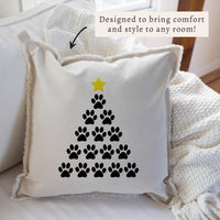 Paws Tree Pillow