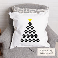 Paws Tree Pillow