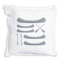 Vintage Canoes Pillow