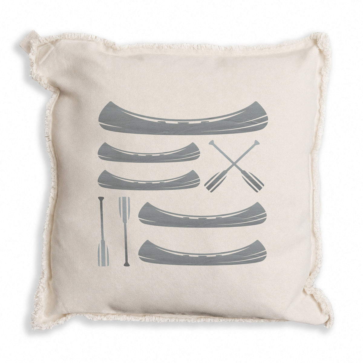 Vintage Canoes Pillow