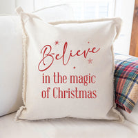 Believe Square Pillow