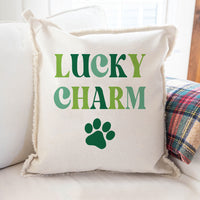 Lucky Charm Throw Pillow