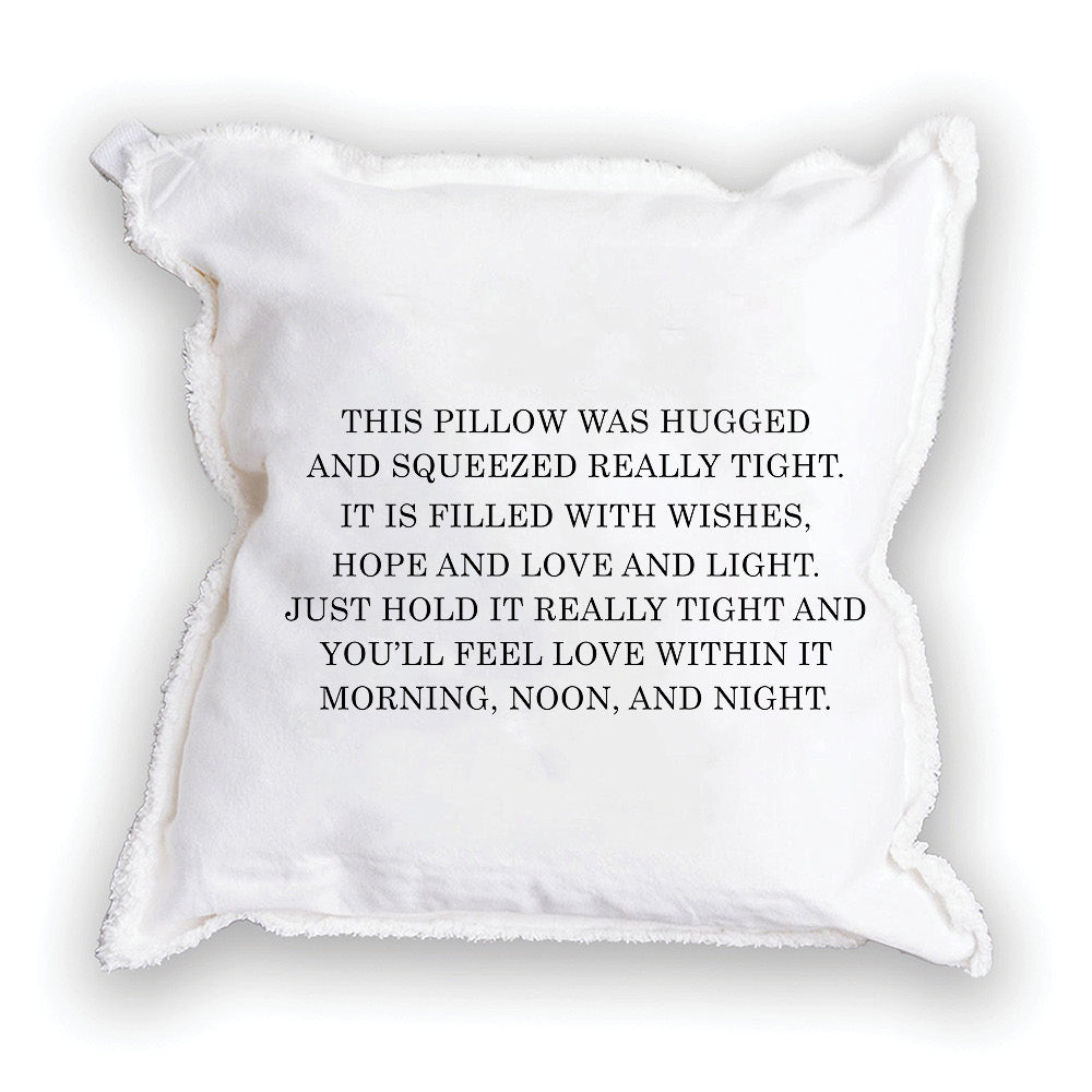 Hug Square Pillow