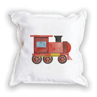 Train Square Pillow