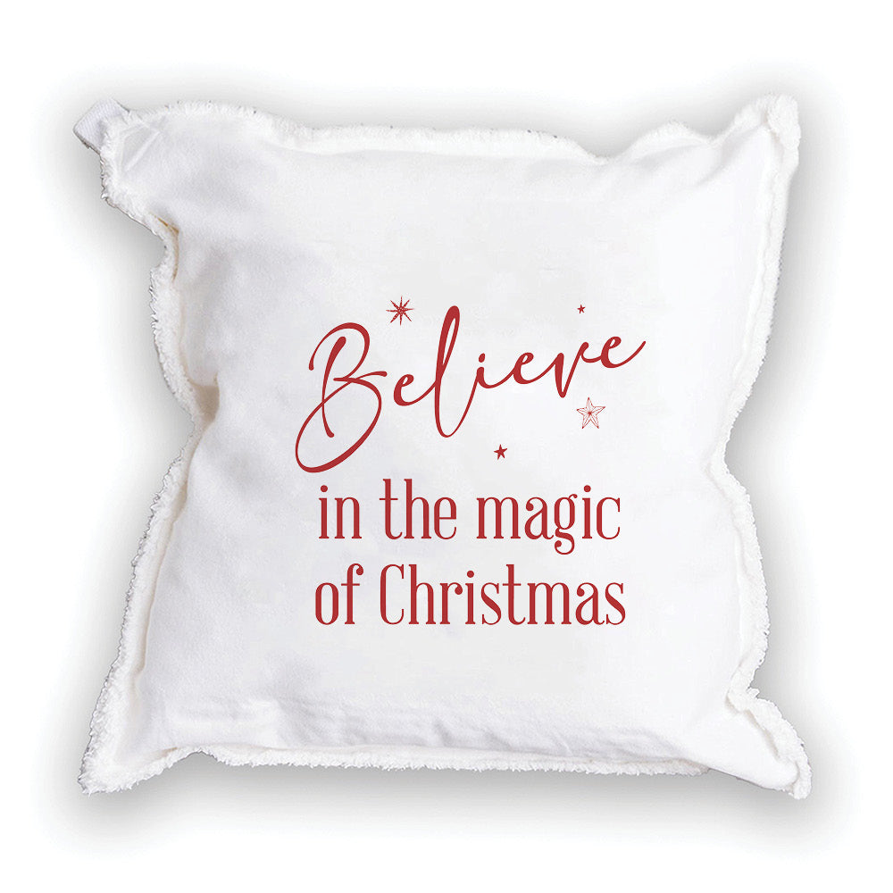 Believe Square Pillow