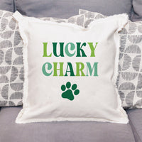 Lucky Charm Throw Pillow