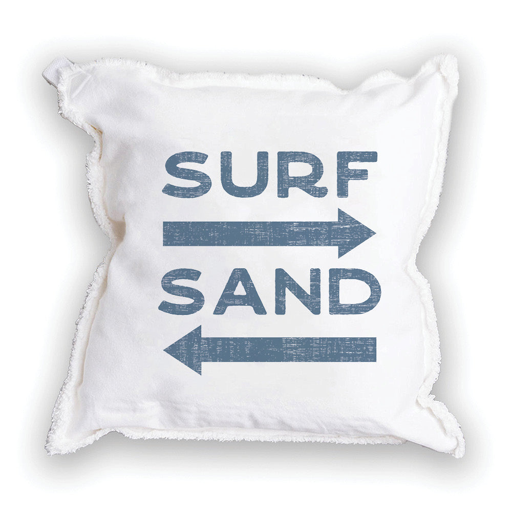 Sand and Surf Square Pillow