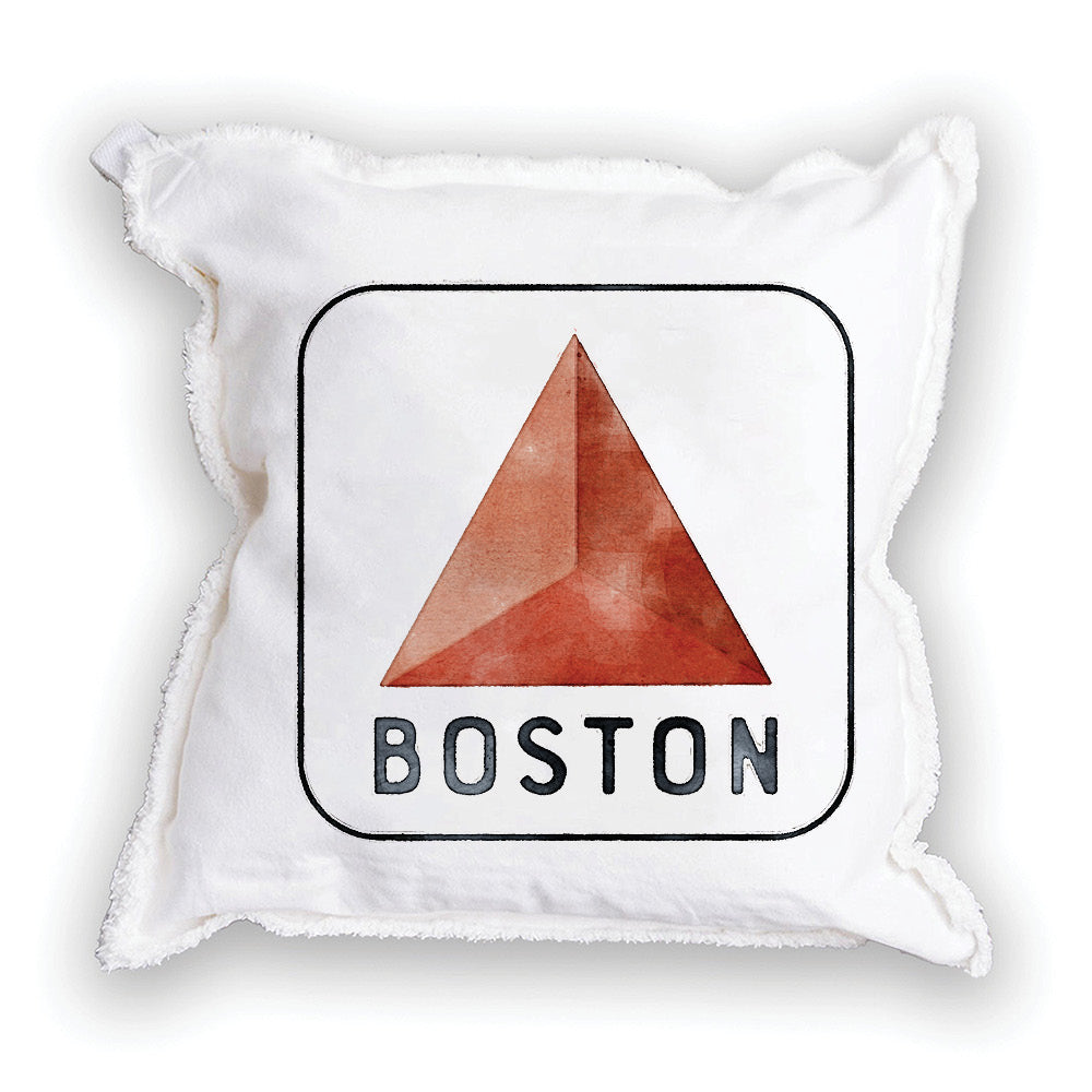Boston Citgo Square Pillow