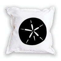 Sand Dollar Personalized Square Pillow