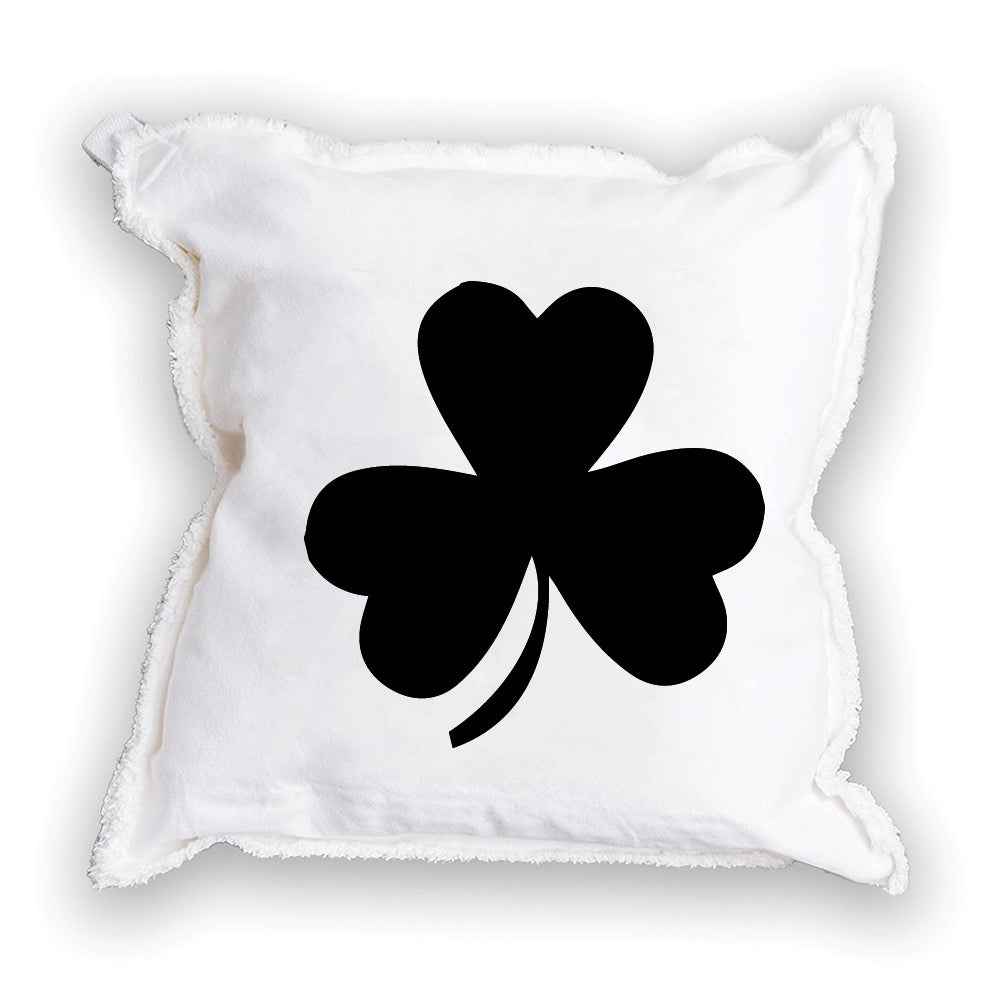 Shamrock Personalized Square Pillow