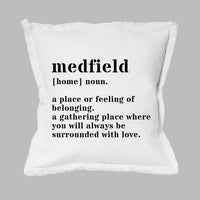 Definition Personalized Square Pillow