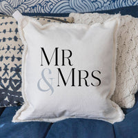 Mr & Mrs Square Pillow