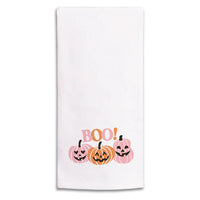 Boo Pumpkins Tea Towel