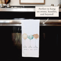 Shell We Sip Tea Towel