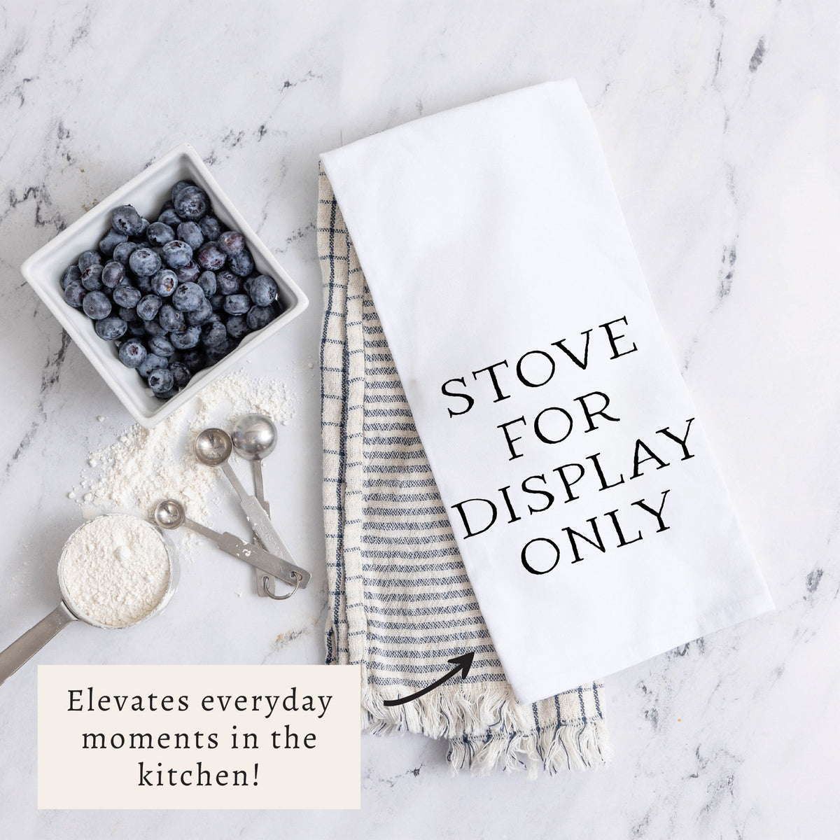 Stove For Display Only Tea Towel