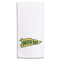 Green Bay Banner Tea Towel