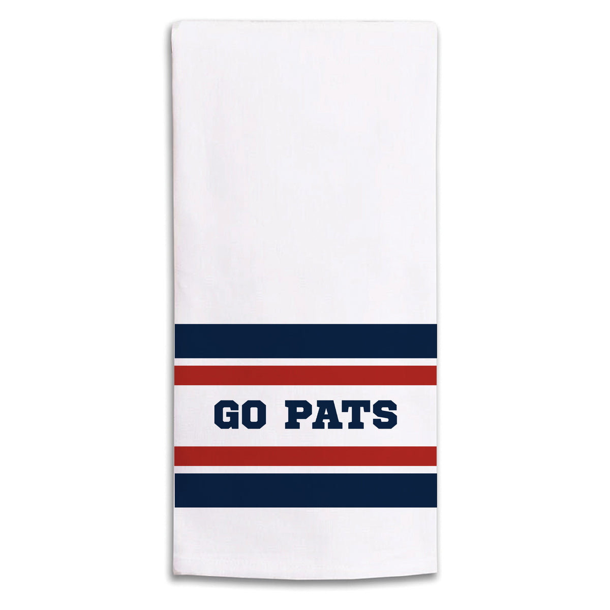 Go Pats Stripes Tea Towel