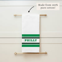 Philly Stripes Tea Towel