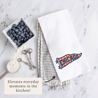 Chicago Banner Tea Towel