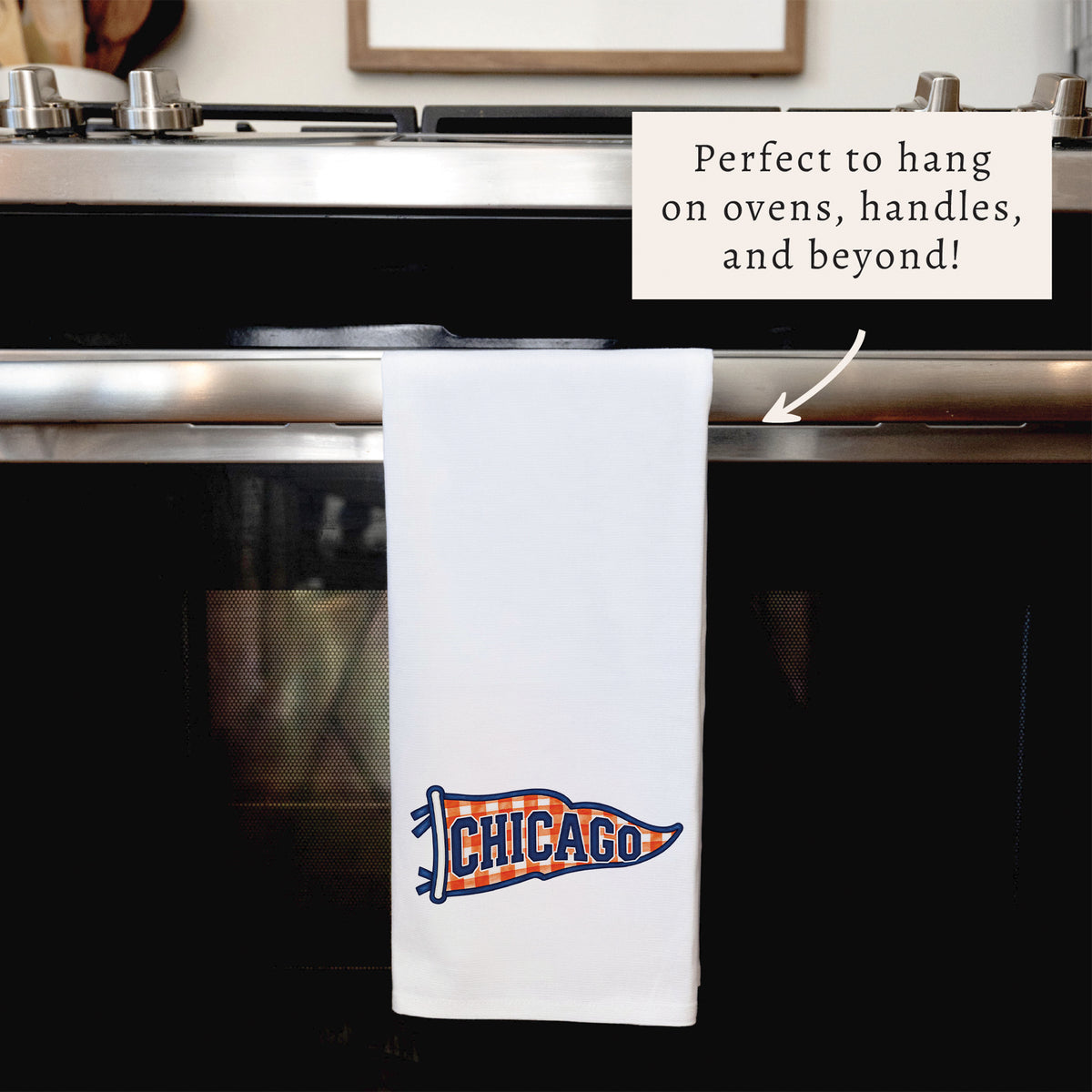 Chicago Banner Tea Towel