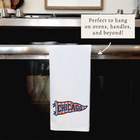 Chicago Banner Tea Towel