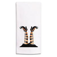 Witch's Stockings Tea Towel