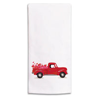 Heart Truck Tea Towel
